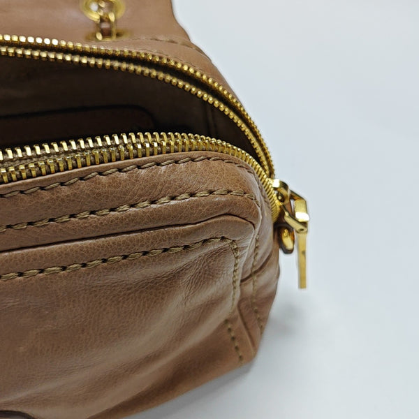 Calfskin Shoulder Bag Pink