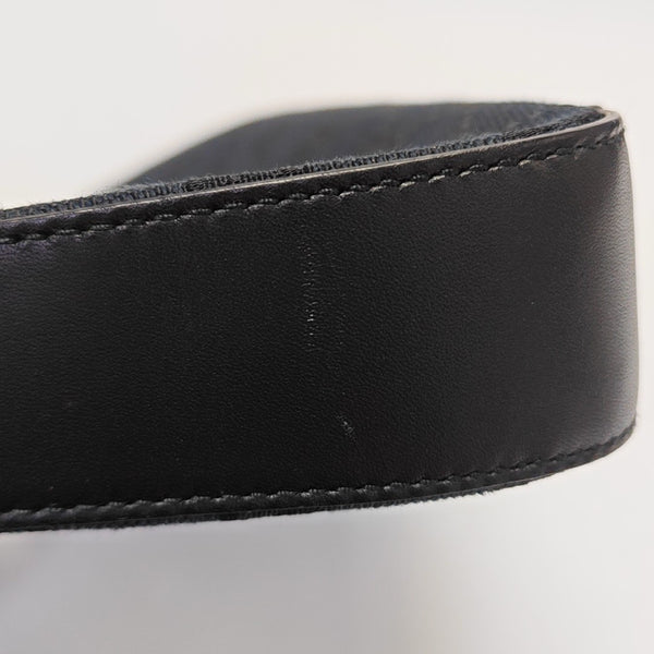 Monogram Canvas Top Handle Bag Black