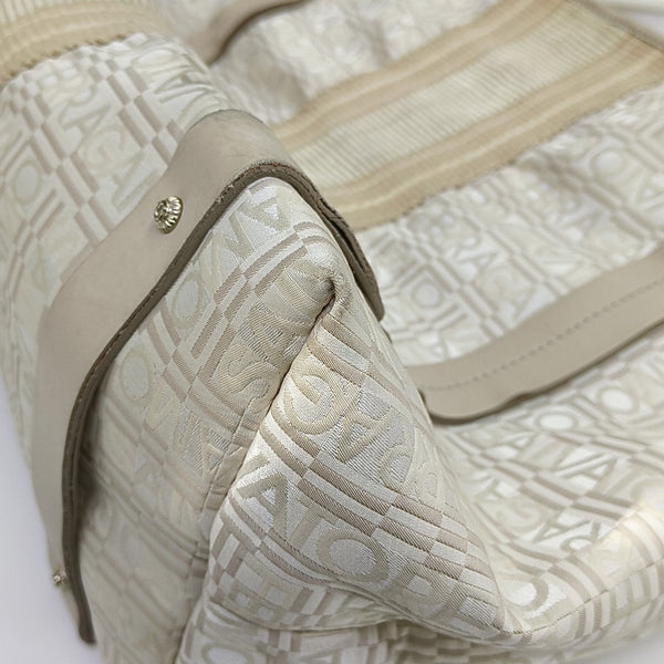 Fabric Tote Bag Beige