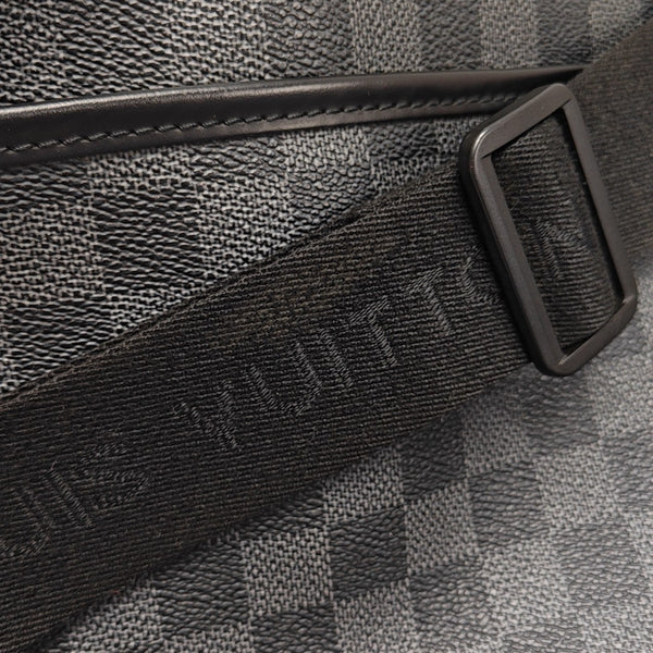 DANIEL Damier Graphite Coated Canvas Gray