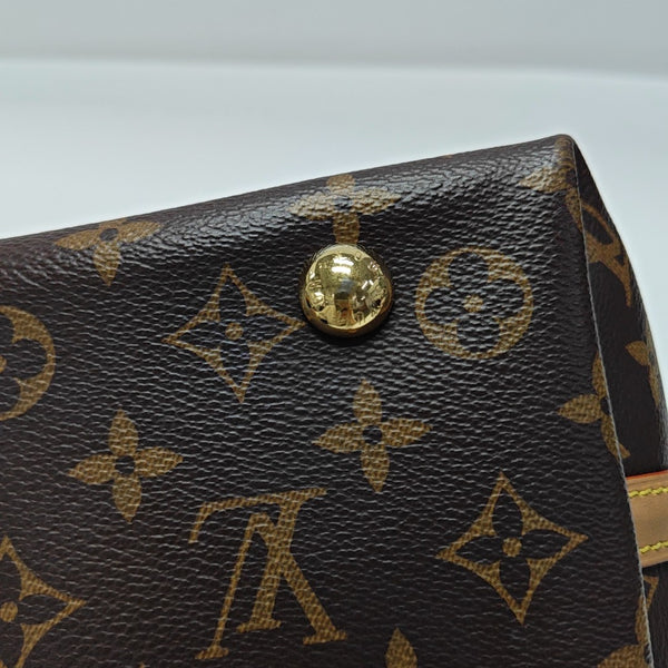 CARRYALL PM Monogram Coated Canvas Brown