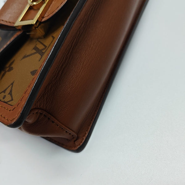DAUPHINE WOC Monogram Coated Canvas Brown