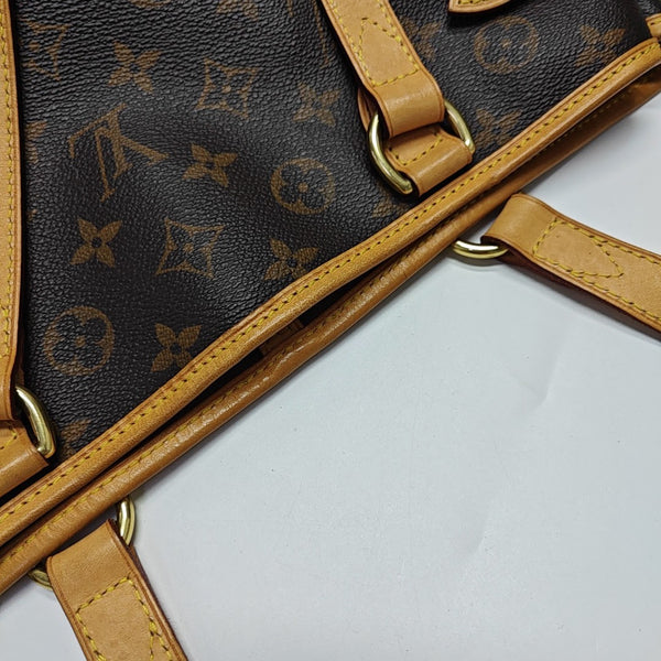BATIGNOLLES GM Monogram Coated Canvas Brown
