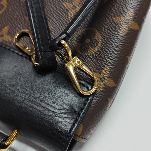 LOCKY BB Monogram Coated Canvas Brown