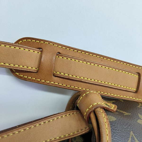 SAUMUR Monogram Coated Canvas Brown