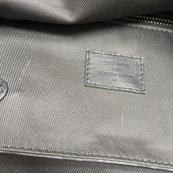 CHRISTOPHER Monogram Coated Canvas Gray