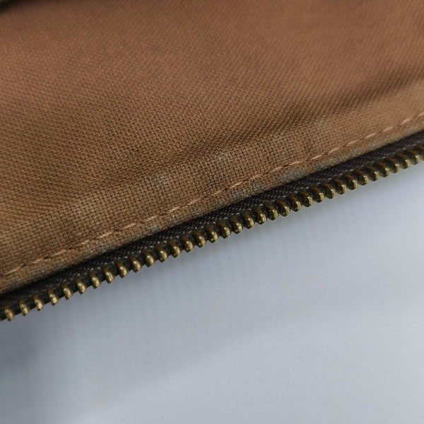 TOTALLY Monogram Coated Canvas Brown