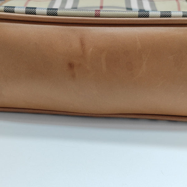 Canvas Shoulder Bag Beige