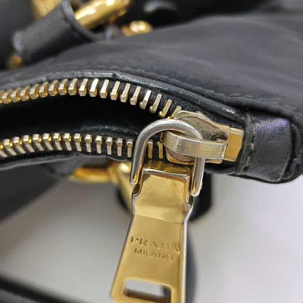 Nylon Tote Bag Black