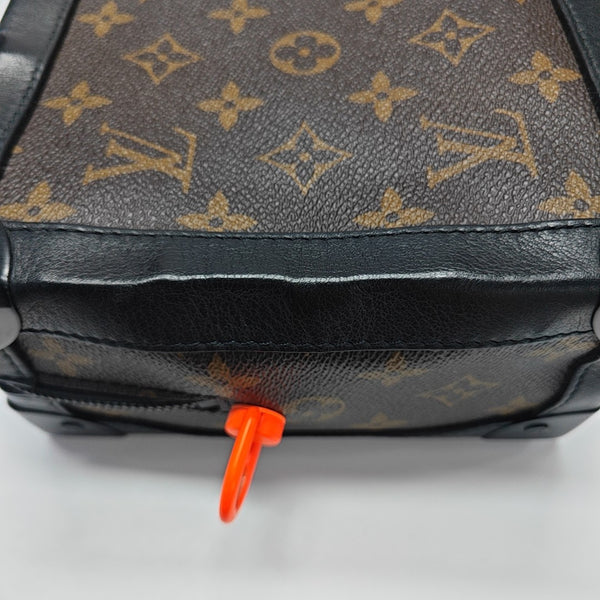 SOFT TRUNK Monogram Coated Canvas Brown