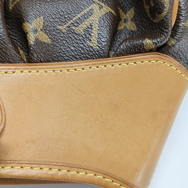 VINTAGE BOETIE PM Monogram Coated Canvas Brown