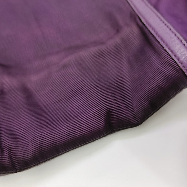 Nylon Tote Bag Purple