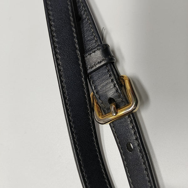 Calfskin Shoulder Bag White