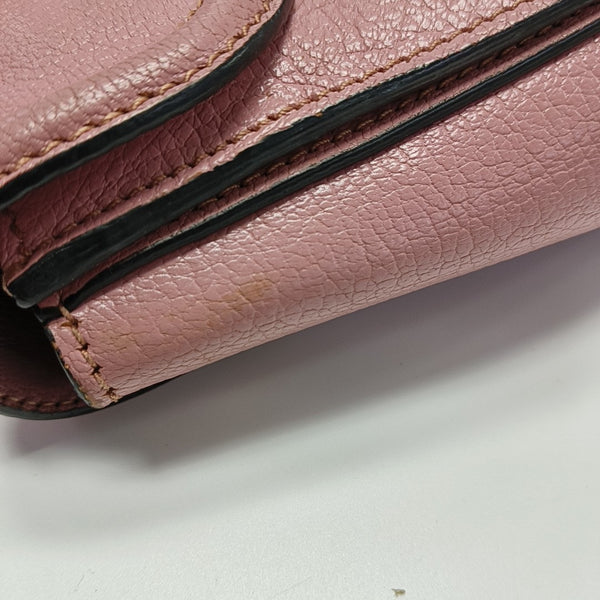 Calfskin Shoulder Bag Pink