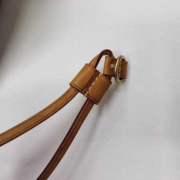 NEVERFULL MM Monogram Coated Canvas Brown