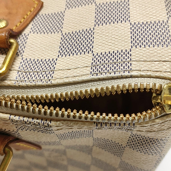 SPEEDY 30 Monogram Coated Canvas White