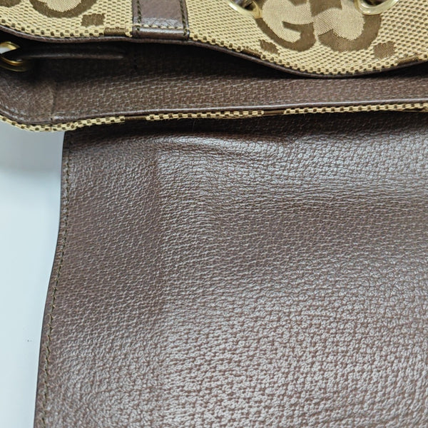 Monogram Canvas Backpack Beige