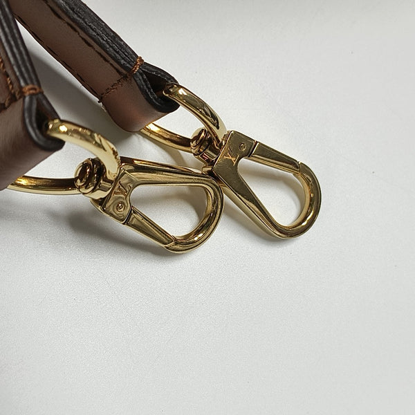 DAUPHINE MM Monogram Coated Canvas Brown