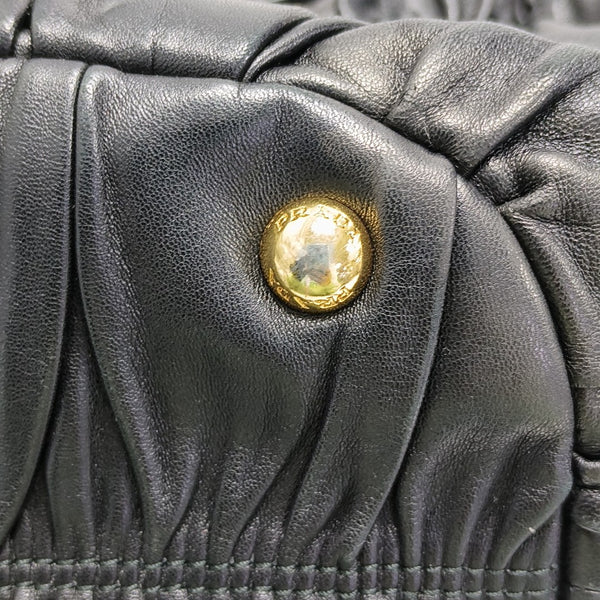 Gaufre Calfskin Black