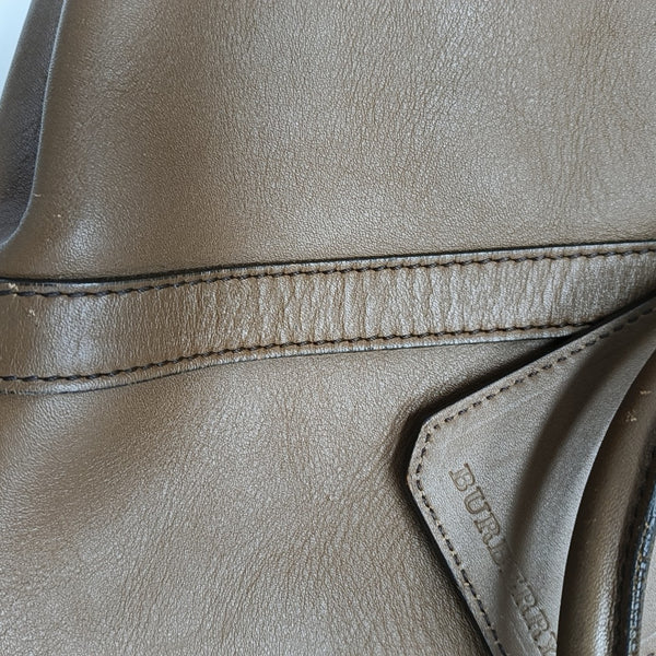 Calfskin Tote Bag Brown