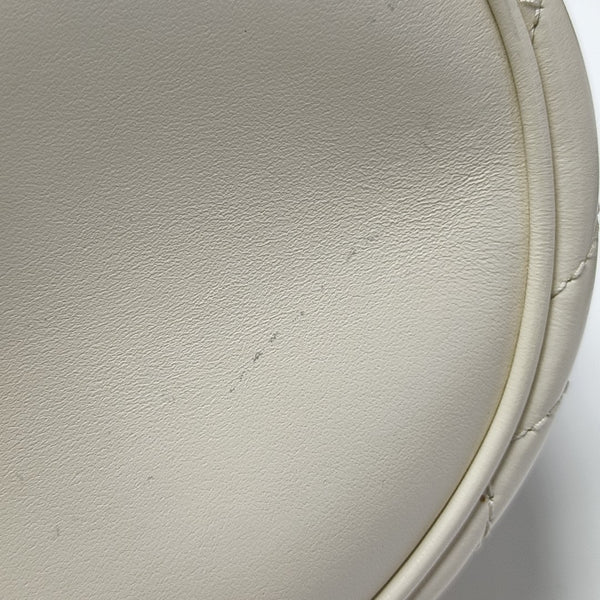 GG Marmont Mini Quilted Calfskin White