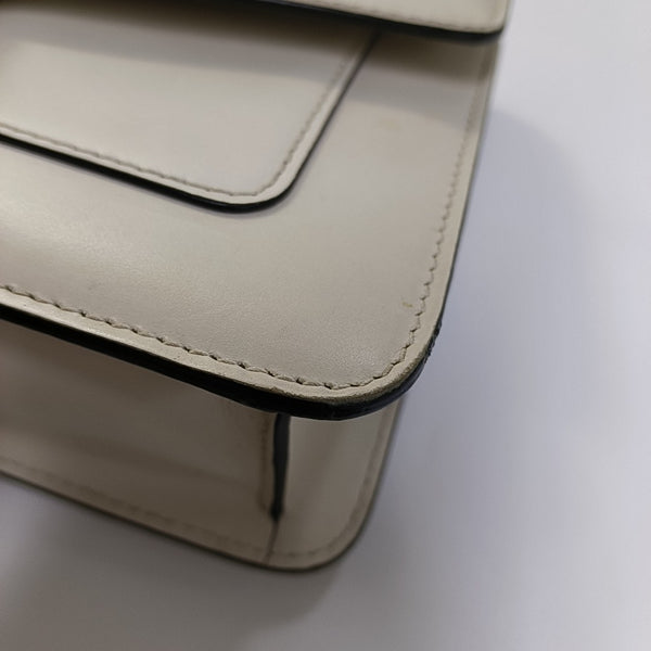 SERPENTI FOREVER Small Calfskin White