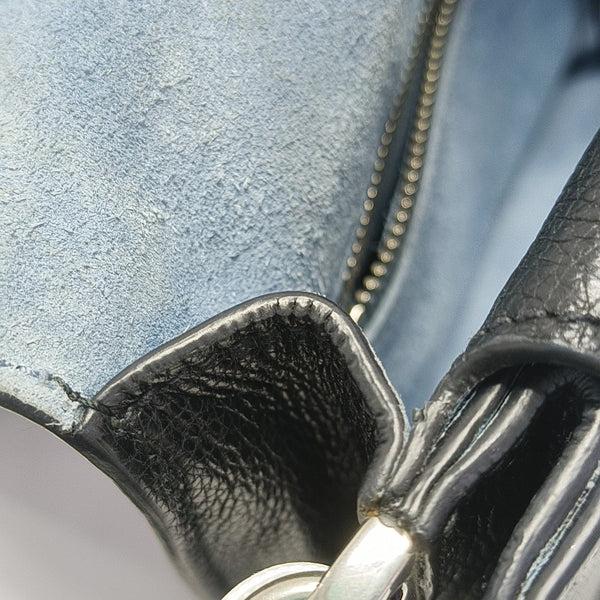 Etiquette Calfskin Black