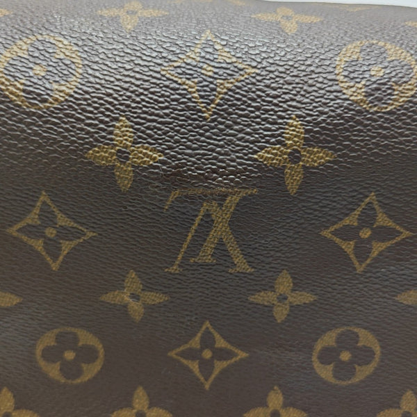 SPEEDY 30 Monogram Coated Canvas Brown