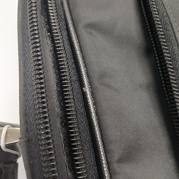Nylon Shoulder Bag Black
