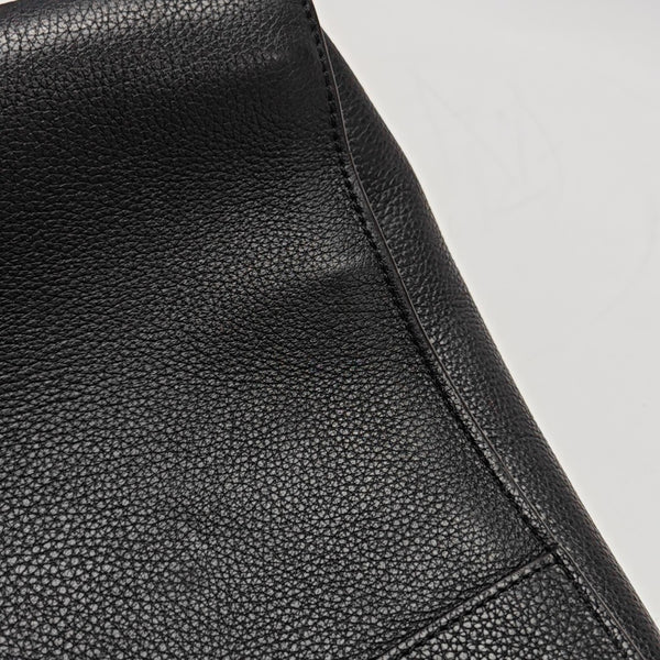 CITY STEAMER MM Calfskin Black