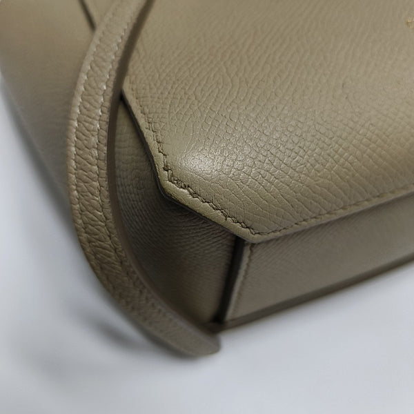 BELT PICO Calfskin Beige