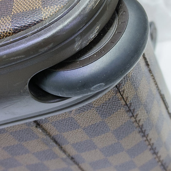 EOLE Damier Ebene Coated Canvas Brown