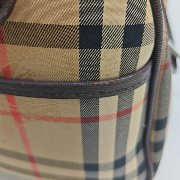 Canvas Shoulder Bag Beige