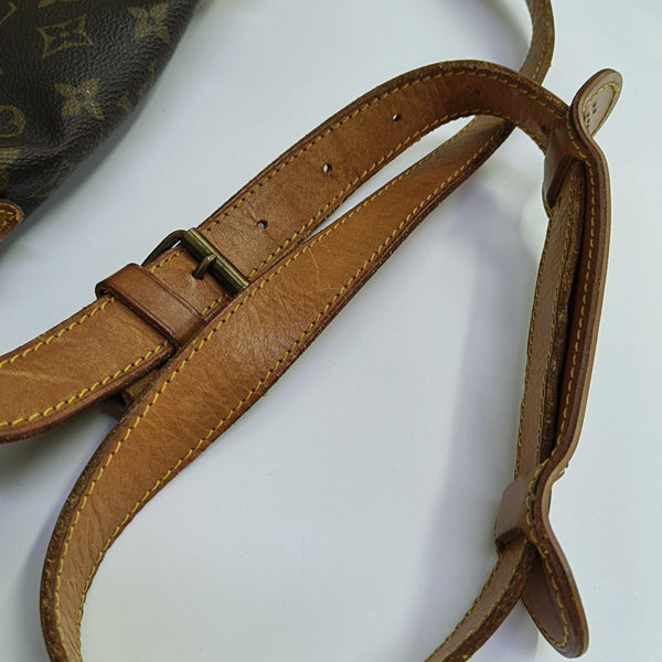 SAUMUR 43 Monogram Coated Canvas Brown