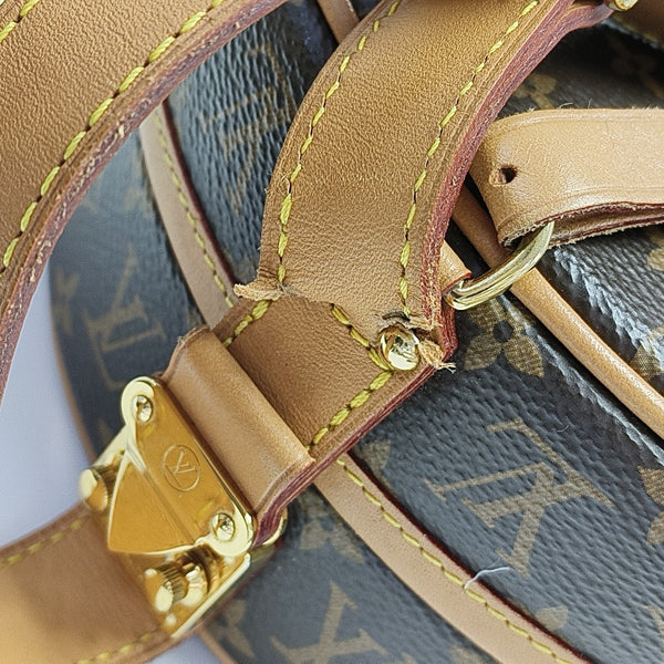 BOITE CHAPEAU PM Monogram Coated Canvas Brown