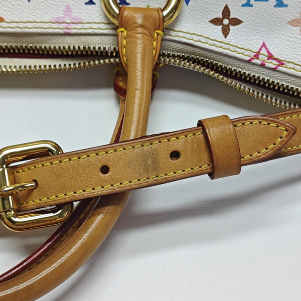 LV × TM RITA Monogram Coated Canvas White