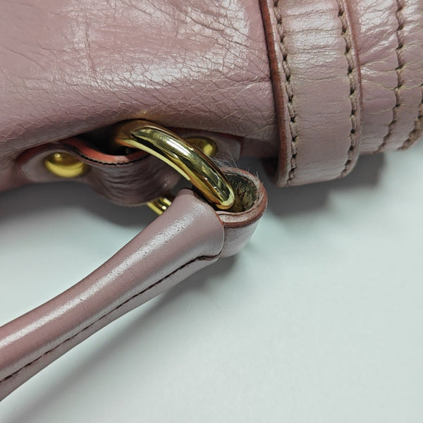 Bow Calfskin Pink