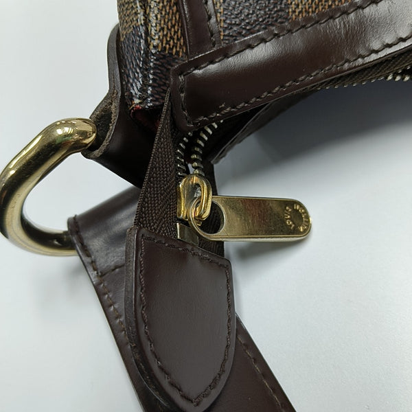 HIGHBURY Damier Ebene Coated Canvas Brown