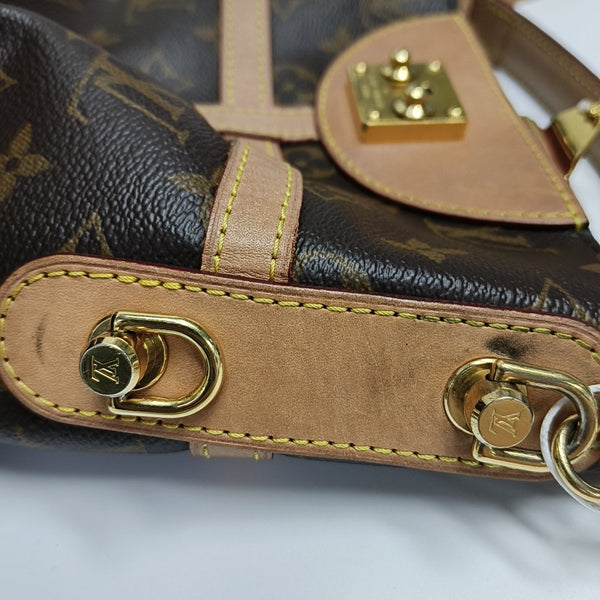 DUFFLE Monogram Coated Canvas Brown