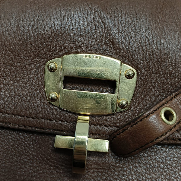 Bow Calfskin Brown
