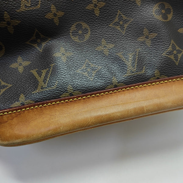 NOÉ MM Monogram Coated Canvas Brown
