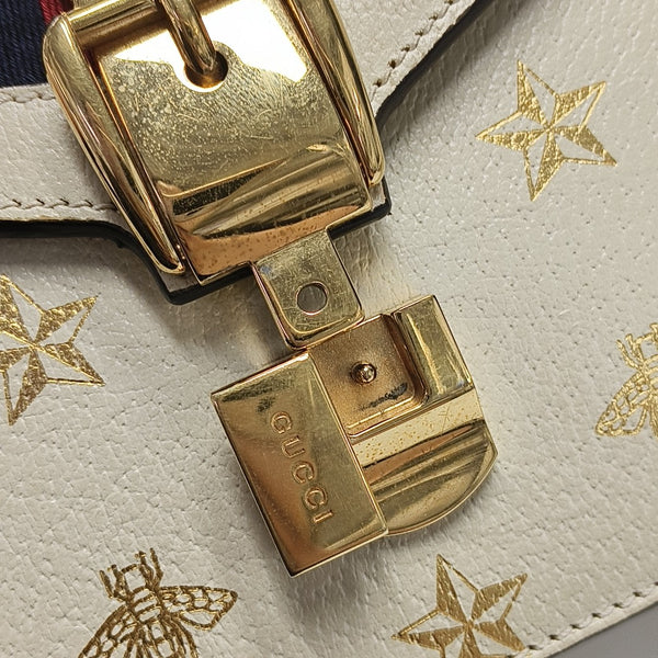Sylvie Mini Calfskin White
