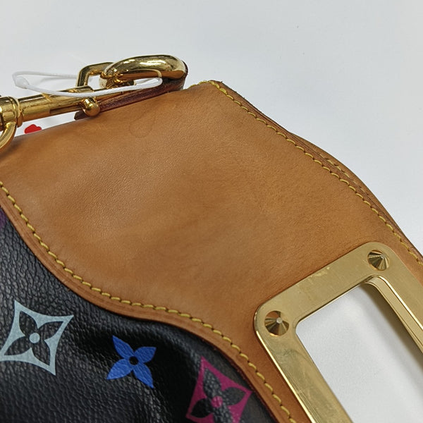 LV × TM JUDY Monogram Coated Canvas Black