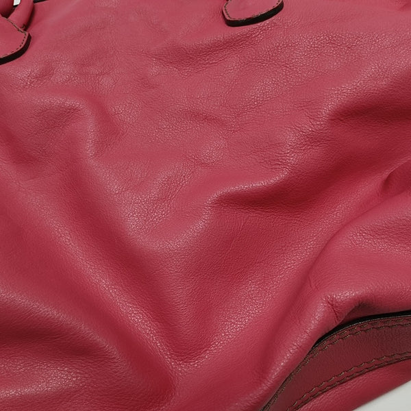 Calfskin Shoulder Bag Red