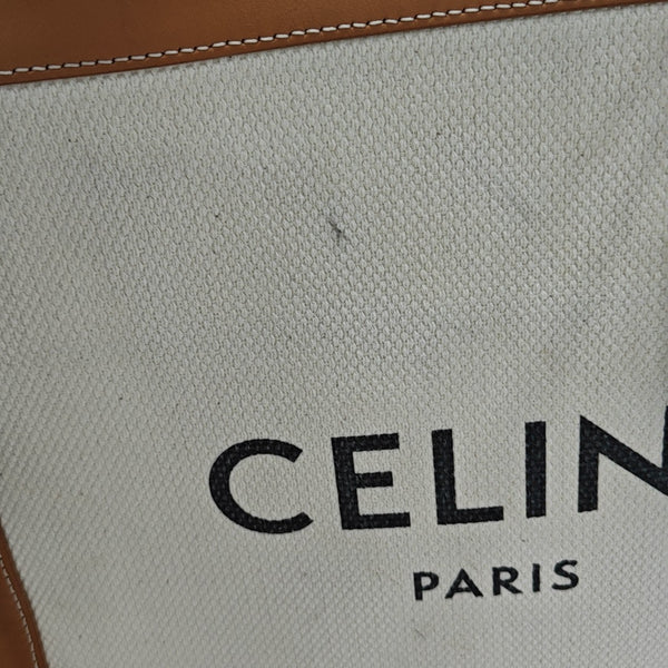 CABAS CELINE Small Canvas White