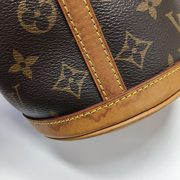 DUFFLE Monogram Coated Canvas Brown