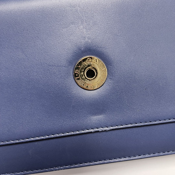 SERPENTI FOREVER Small Quilted Calfskin Blue