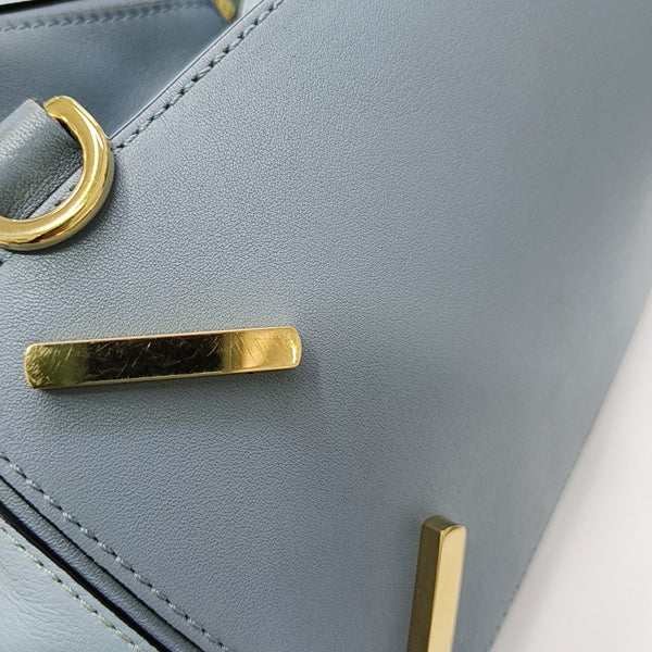 Puzzle Medium Calfskin Blue