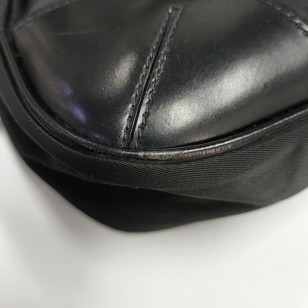Nylon Shoulder Bag Black
