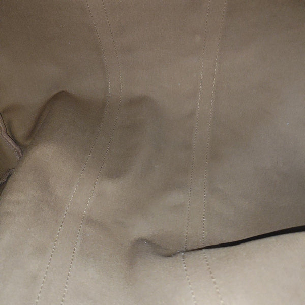 KEEPALL 50 Monogram Coated Canvas Brown